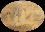 Charles conder The Meeting oil painting reproduction